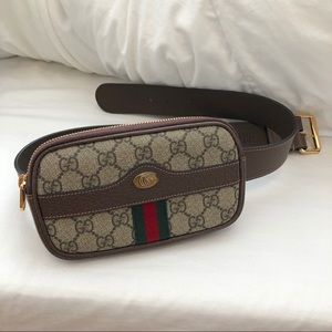 GUCCI Ophidia GG Supreme Belt Bag